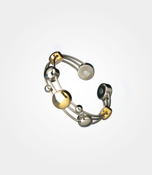 Elementum Magnetic Jewelry Chord Stainless Steel Gold