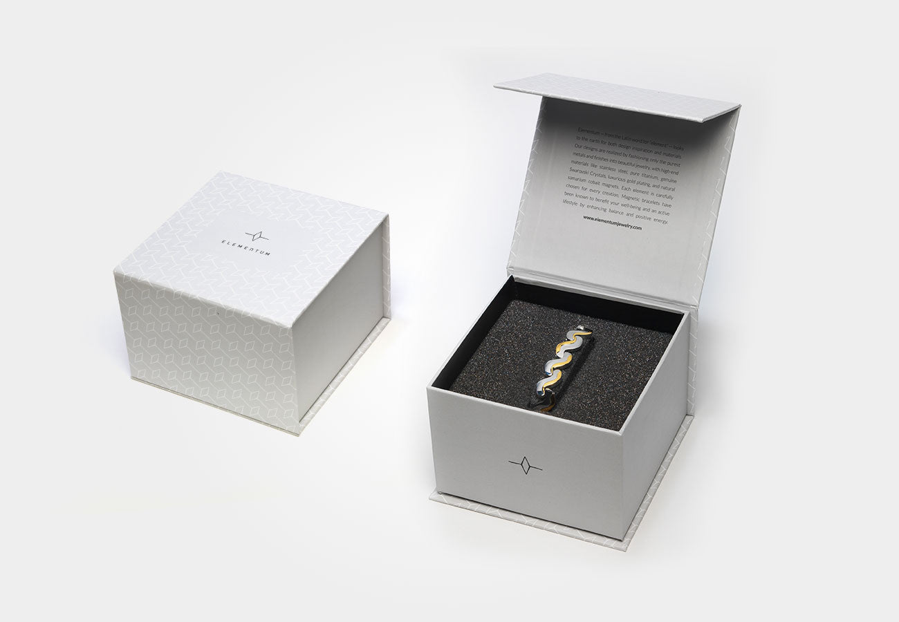Elementum Magnetic Jewelry Flux Stainless Steel Gold